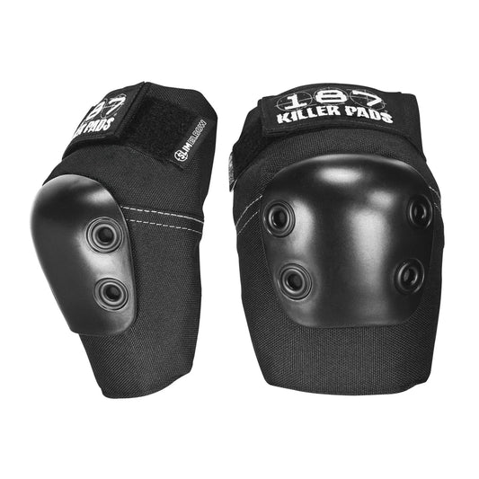 187 Killer Pads Slim Elbow Pads Black