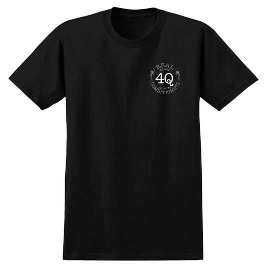 Real X 4Q T-Shirt Black