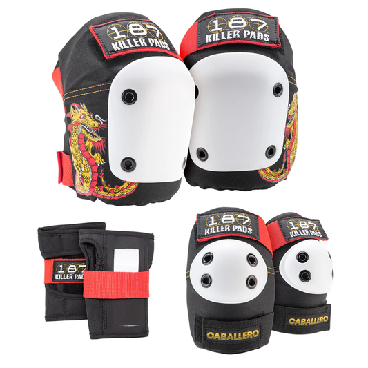 187 Killer Pads Adult Six Pack Set Caballero