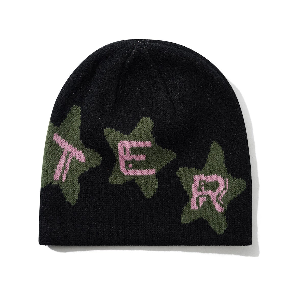 Butter Goods Stars Skully Beanie Black