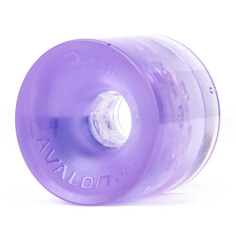 3DM Avalon Wheels 68mm 82a Clear Purple