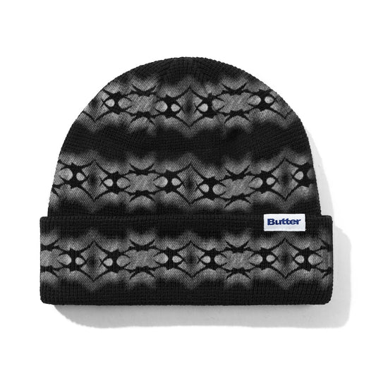 Butter Goods Fade Beanie Black