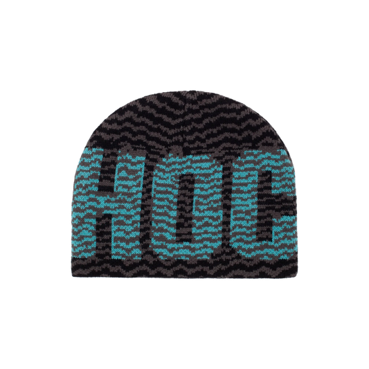 Hockey ZIG ZAG SKULLY Black BEANIE