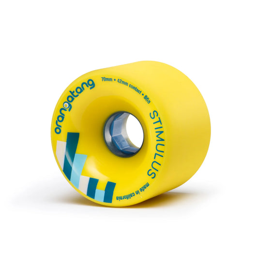 Orangatang Stimulus 70mm Wheels Yellow