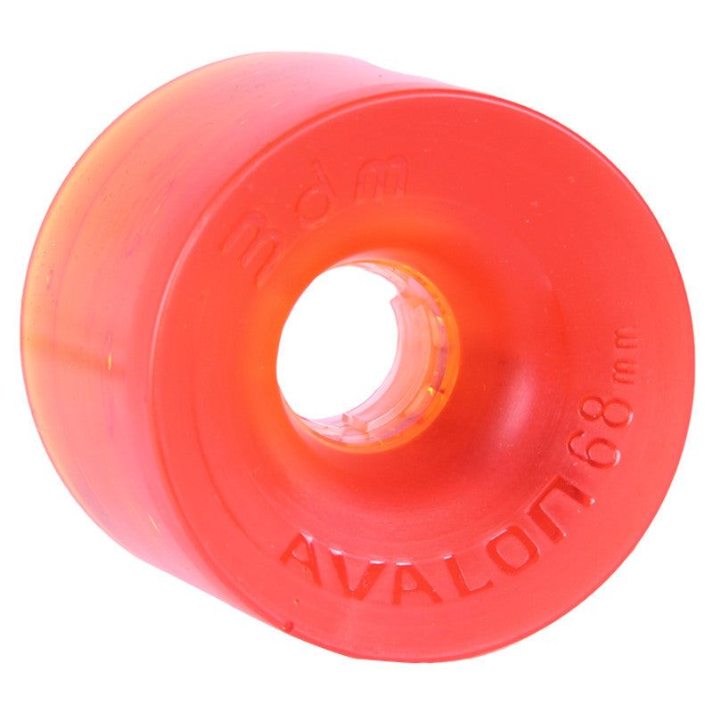 3DM Avalon Wheels 68mm 78a Clear Orange