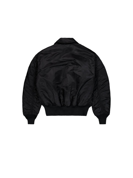 Alpha Industries CWU-45 Heritage Bomber Jacket Black-03