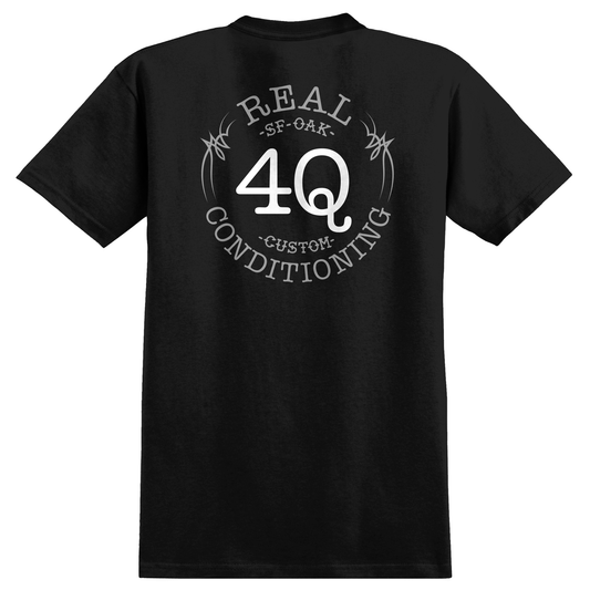 Real X 4Q T-Shirt Black