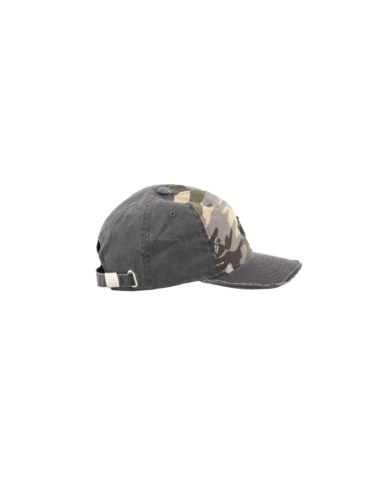 Alpha Industries Distressed Logo Camo Cap Wild Camo 65-408