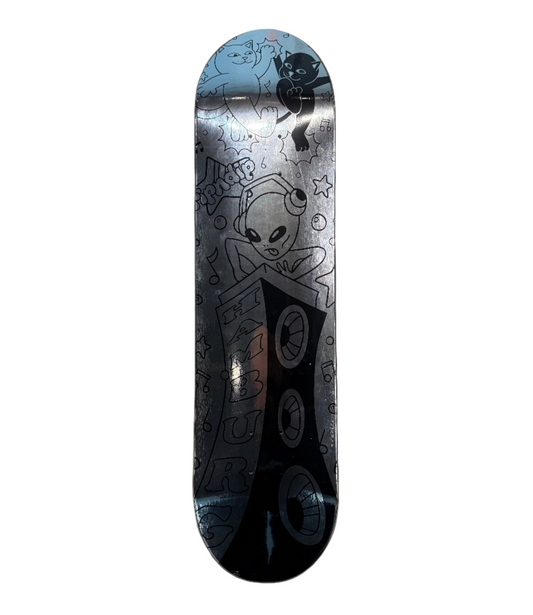 RIPNDIP HAMBURG Exclusive Skate Deck (silver) 8”