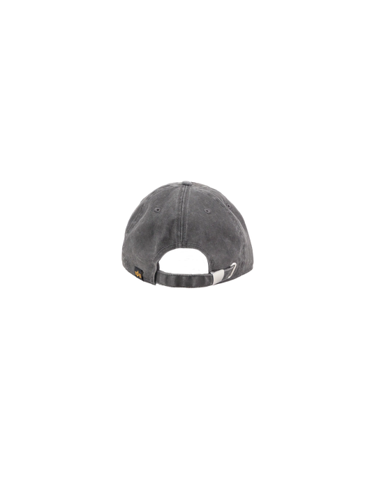 Alpha Industries Distressed Logo Camo Cap Black Camo-125
