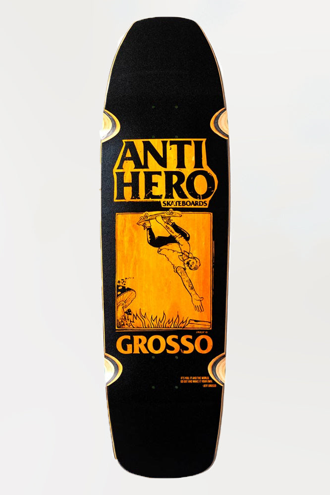 ANTI HERO SSD Grosso Hand Plant Black WW Deck