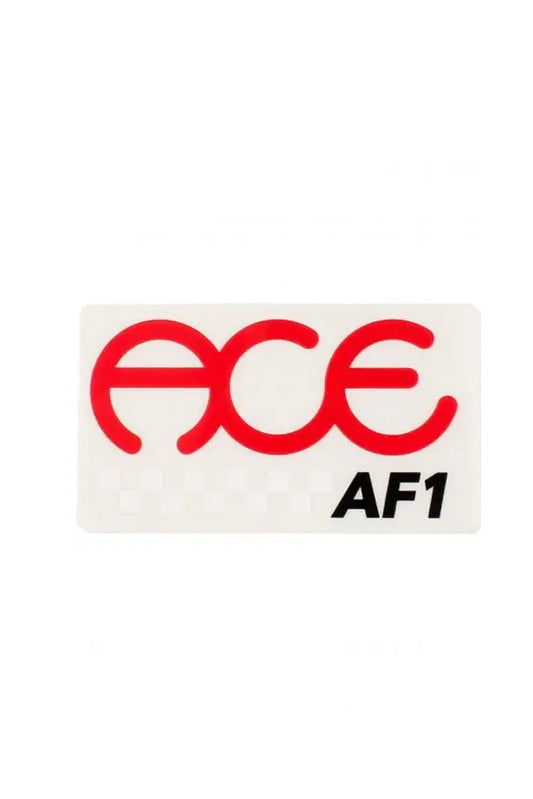 Ace AF1 3'' Red Sticker