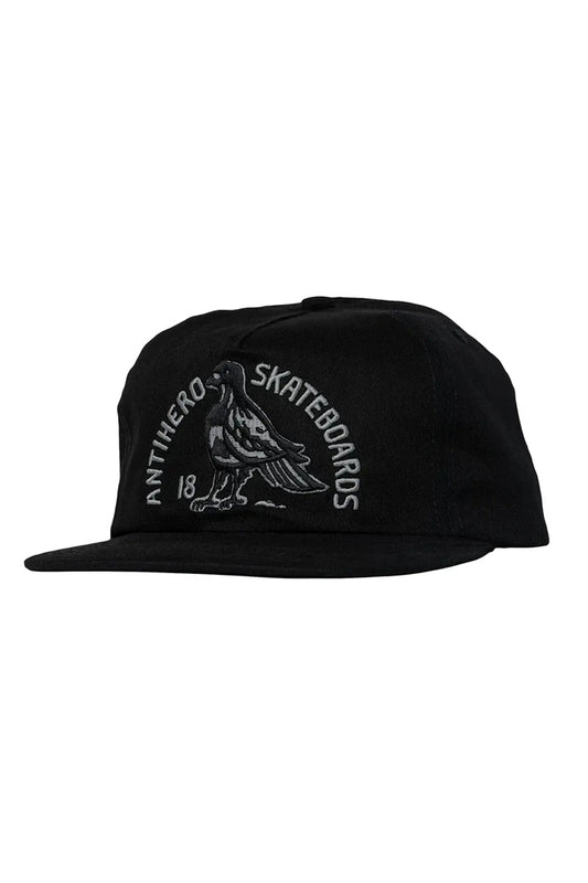 Anti Hero Clubhouse Snapback Black