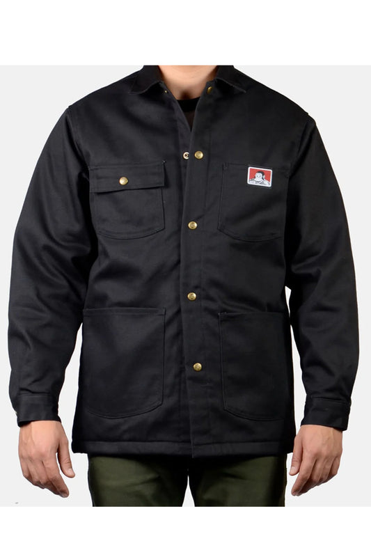 Ben Davis Front Snap Original Jacket Black