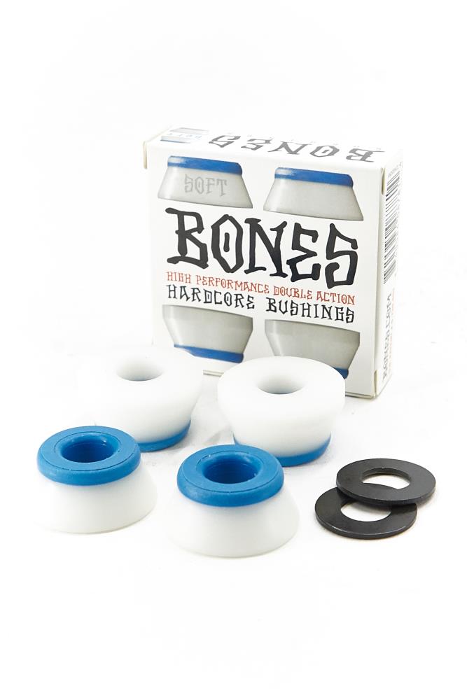 BONES Hardcore Bushings Soft 81A White Blue