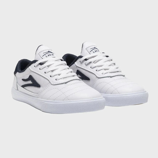 Lakai Cambridge Kids - White/Navy Leather
