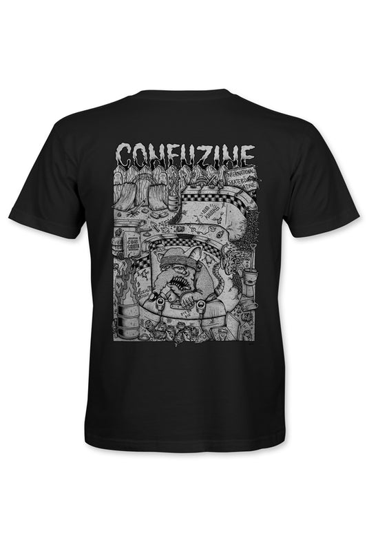 Confusion Backyard DIY Tee Black