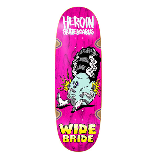 Heroin Skateboard Wide Bride Deck