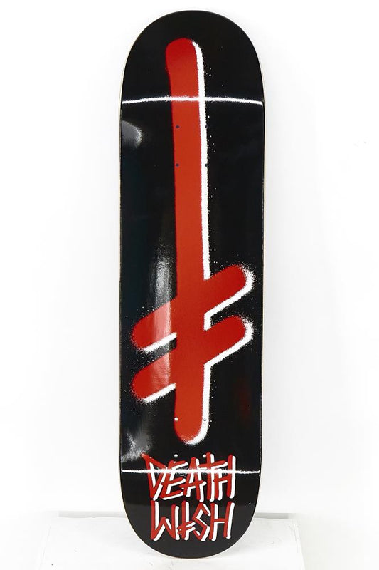 Deathwish Gang Logo Deck Black Red