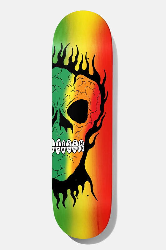 Baker Tyson Peterson Rasta Skull Deck