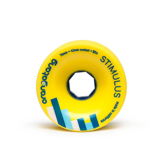Orangatang Stimulus 70mm Wheels Yellow