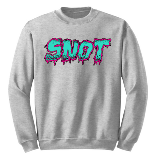Snot Meltdown Crew Sweat Grey