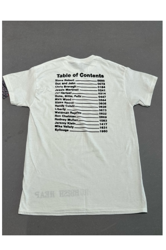 Dear Skating Rubbish Heap Tee White