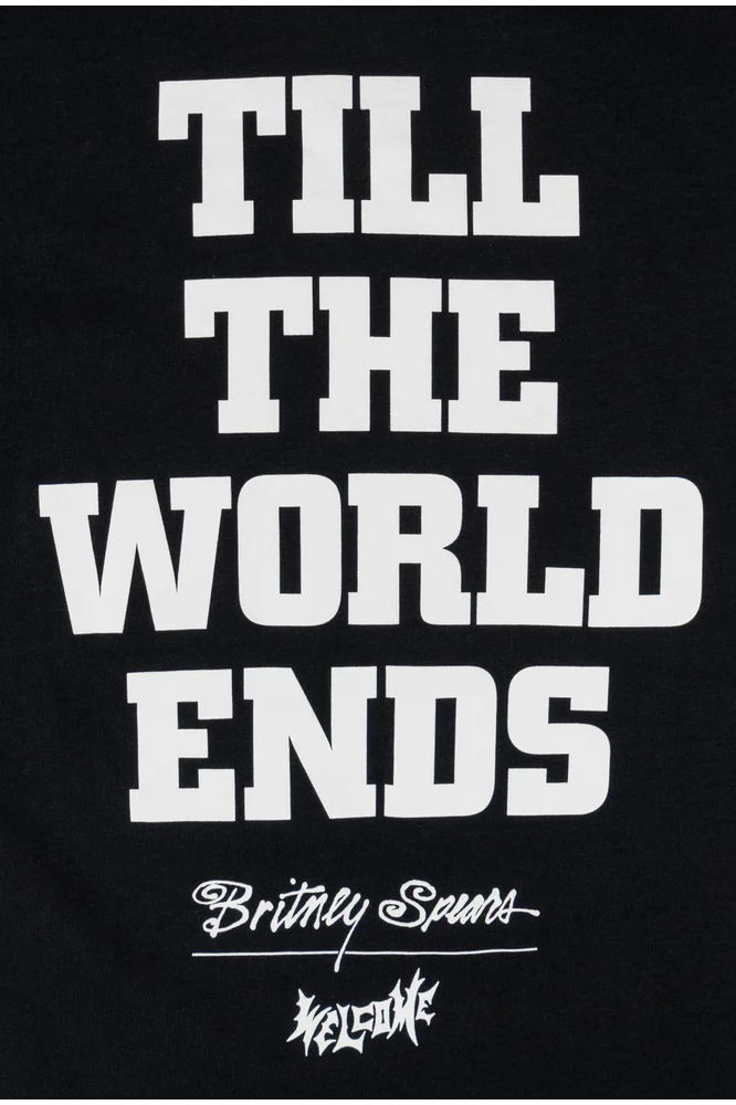 Welcome Skateboard X Britney Spears Till The World Ends Tee