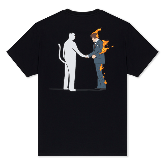 RIPNDIP Burn Tee (Black)