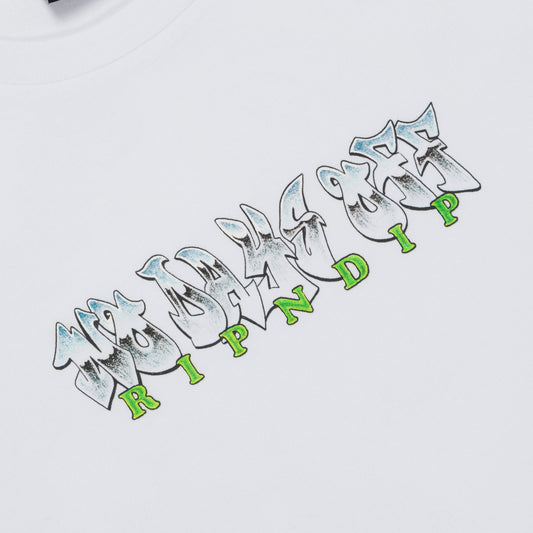 RIPNDIP Karate Kat Tee (White)