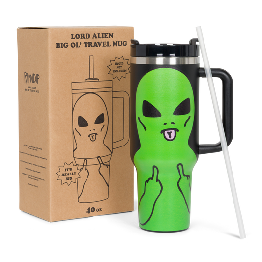 RIPNDIP Lord Alien Big Ol Cup Tumbler (Black)