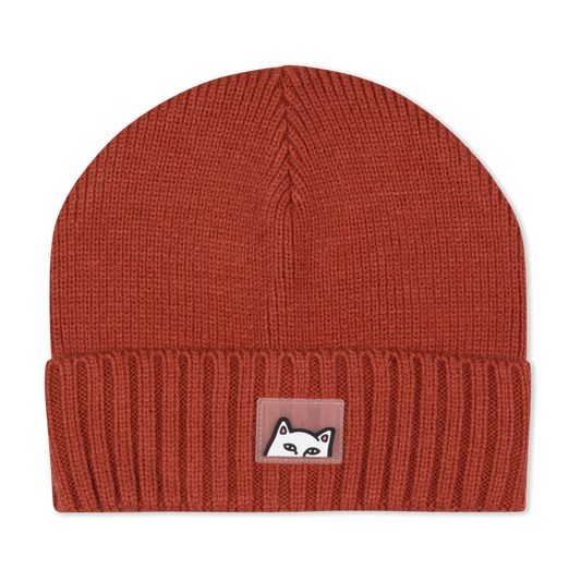 RIPNDIP Peeking Beanie (Burnt Orange)
