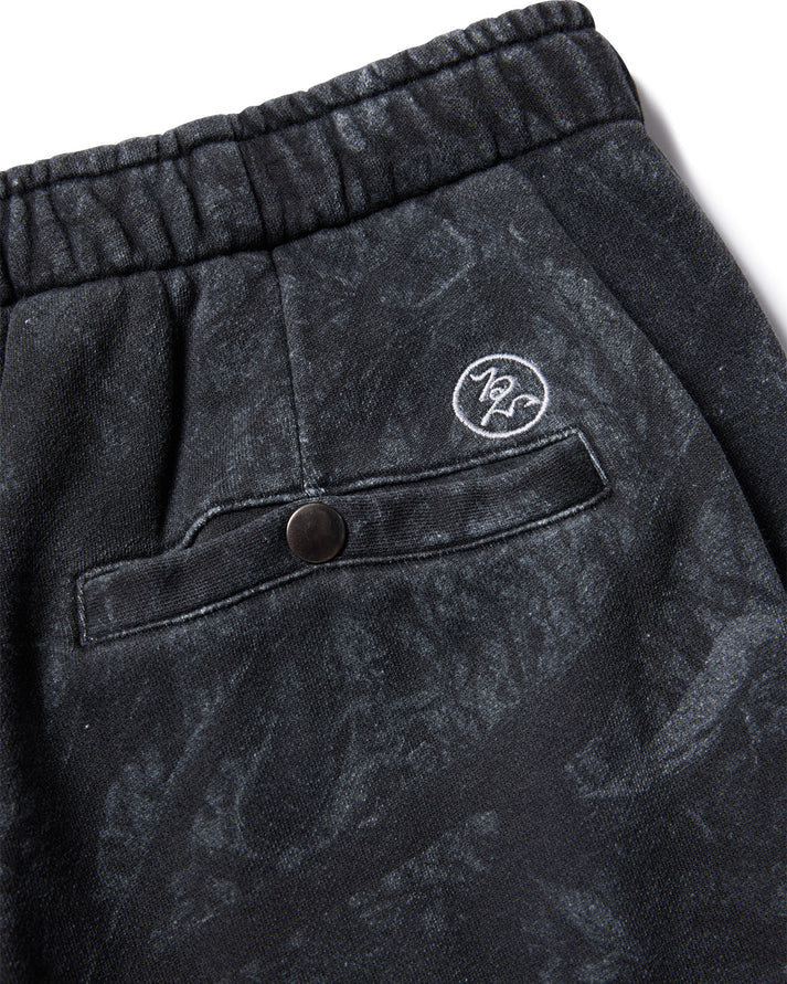 SUSHI CAMO PANTS - BLACK