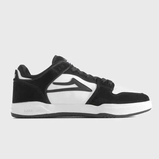Lakai Telford Low - Black/White Leather
