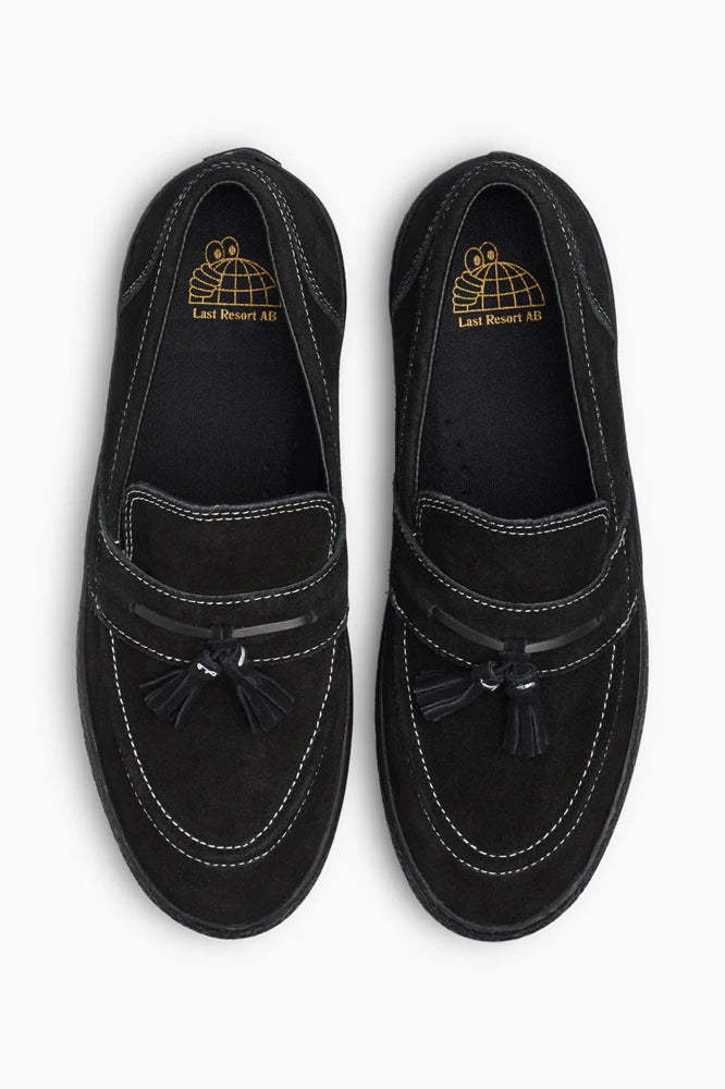 Last Resort AB VM005 Loafer Black Black White Stitch