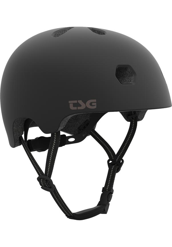 TSG Helmet Meta Solid Colors SATIN BLACK – Mantis Skateshop