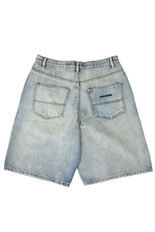 NNSNS Clothing Biggerfoot Denim Shorts Pale Denim