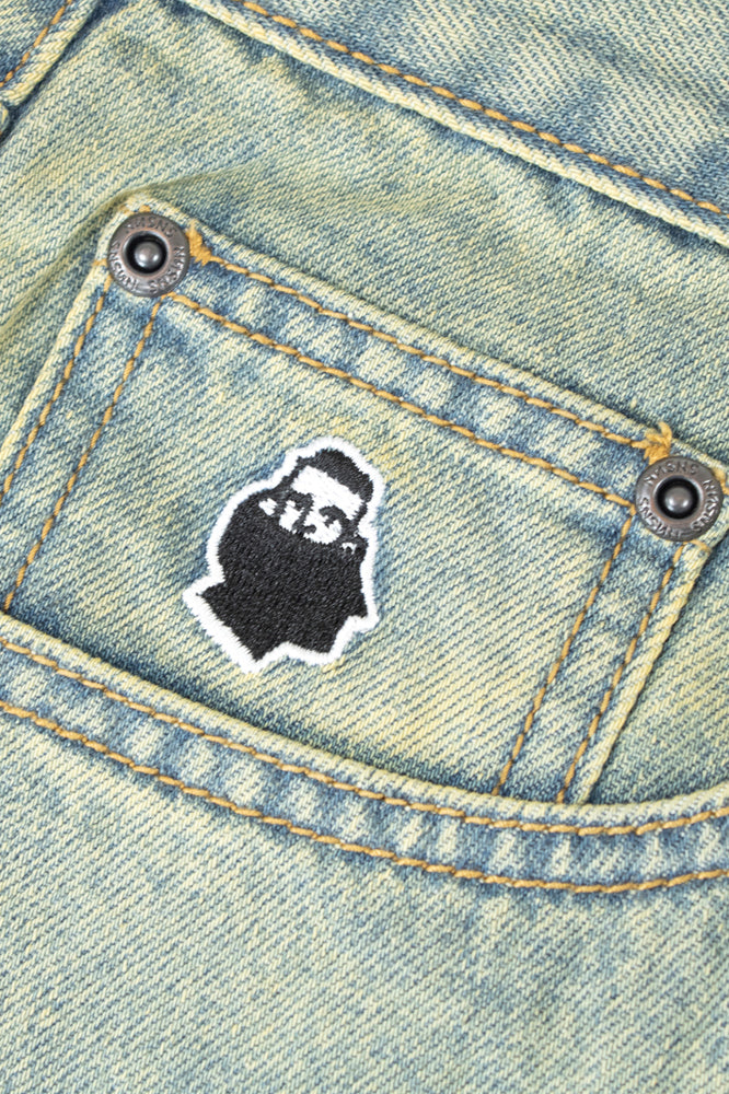 NNSNS Clothing Biggerfoot Denim Shorts Tinted Denim