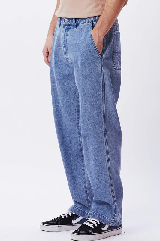 OBEY Hardwork Carpenter Denim Light Indigo