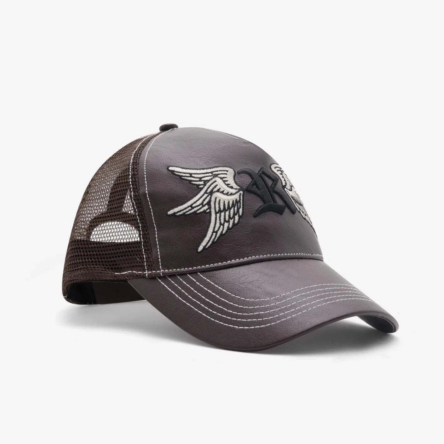 Rassvet Swallows Trucker Cap Woven Brown