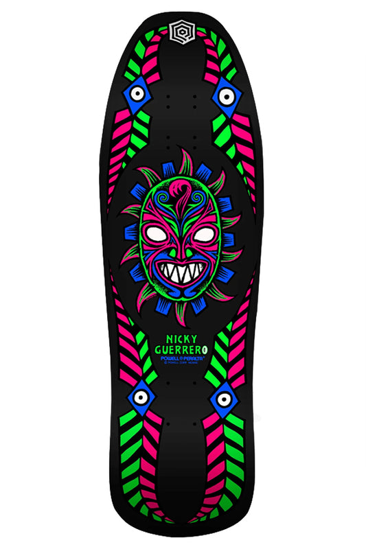 Powell-Peralta Nicky Guerrero Mask Deck Blacklight