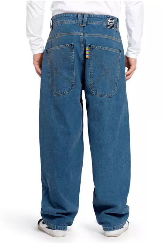 Homeboy X-tra Monster Denim Washed Blue