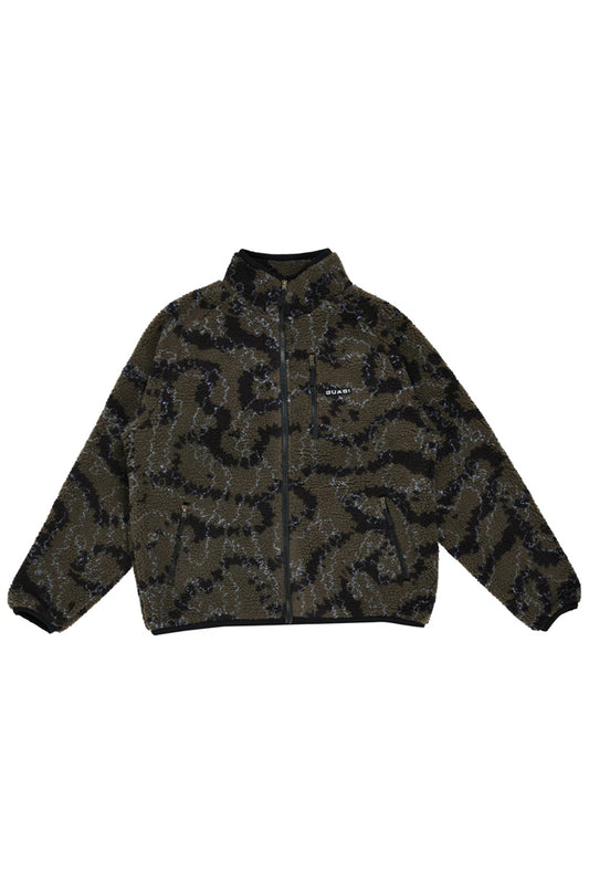 Quasi Skateboards Airis Full Zip Jacket Earth