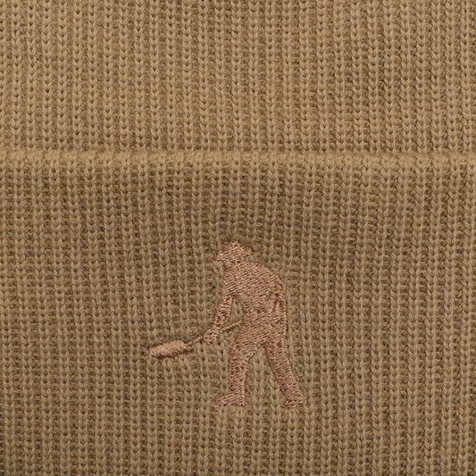 Pass~Port Solid Cotton Beanie - Khaki