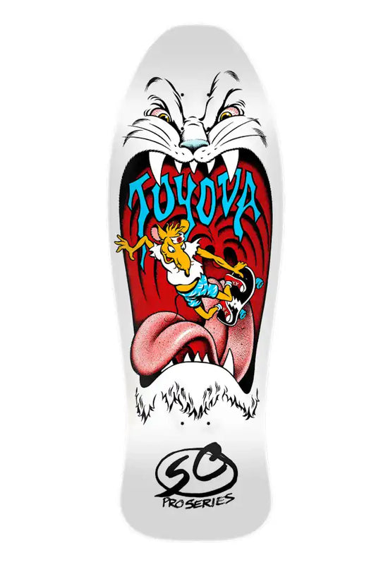 Santa Cruz Jäger Toyoda Reissue Deck White