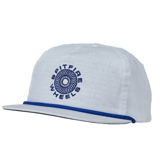 Spitfire Classic 87 Swirl Snapback White Blue