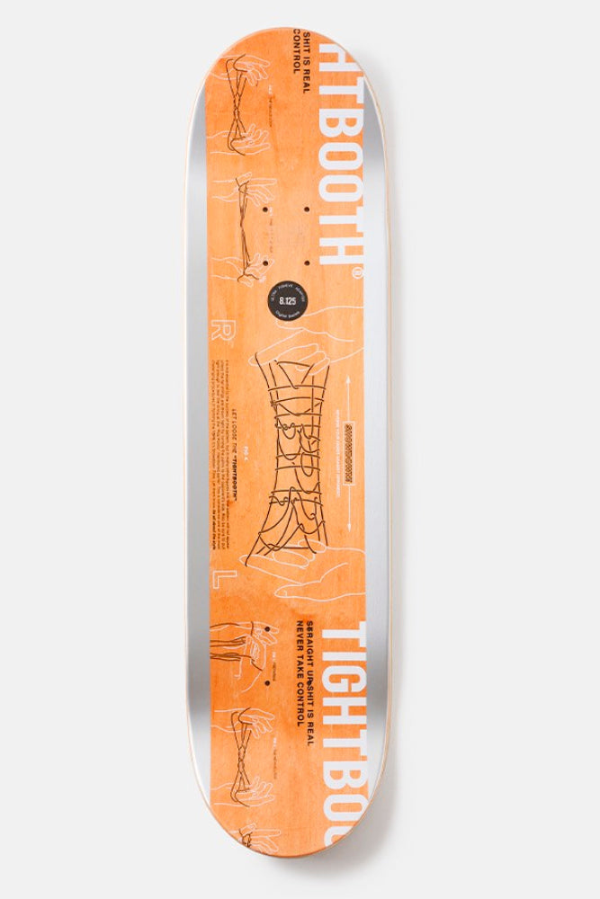 Tightbooth Ayatori Deck Black 8.1"