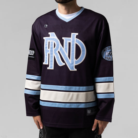 RIPNDIP No Days Off Hockey Jersey (Plum)
