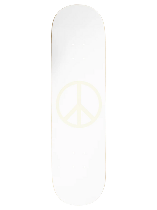 Violet GLOW IN THE DARK PEACE DECK White 8.25"