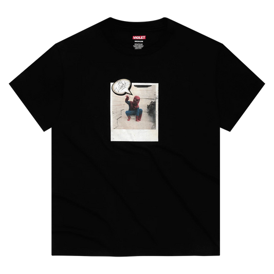 VIOLET "Spiderman Polaroid" T-Shirt